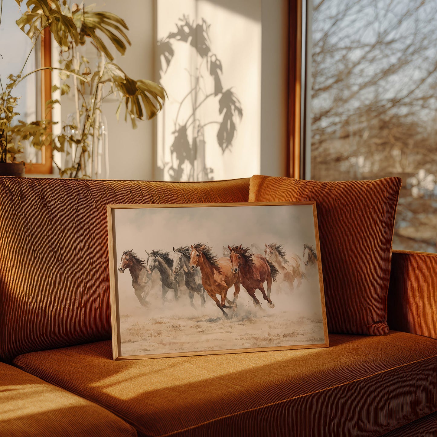 Prairie Thunder Chases Morning Light