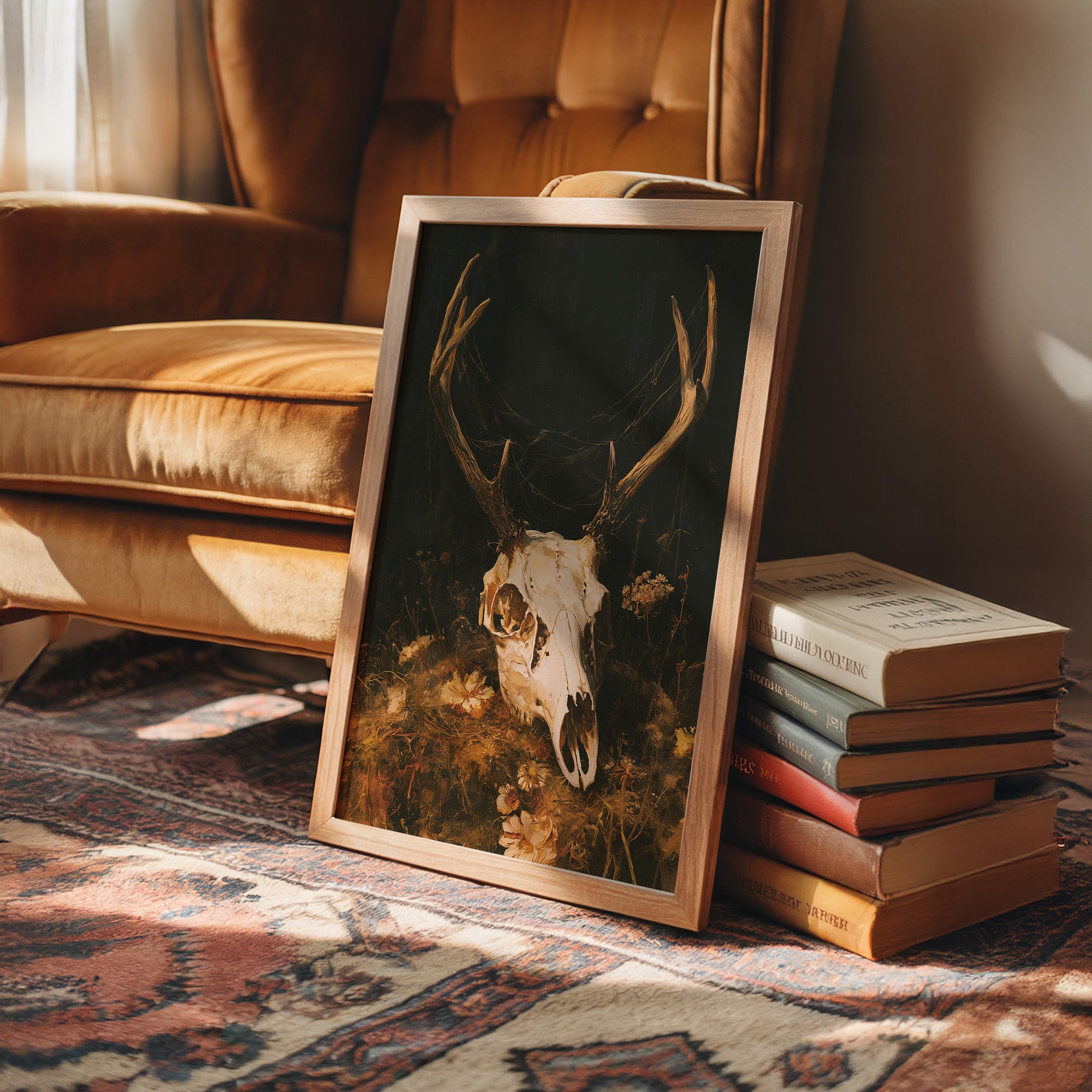 Antlers Among the Wildflowers