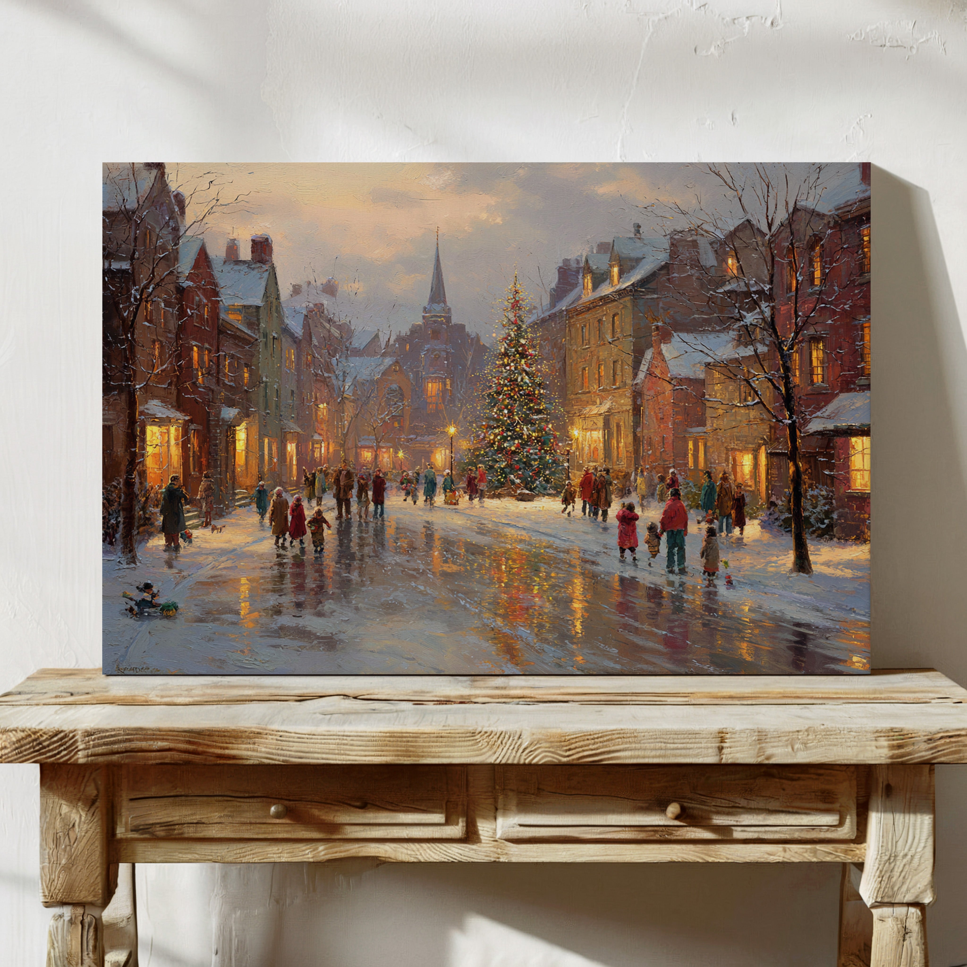 When Snowflakes Dance in Town