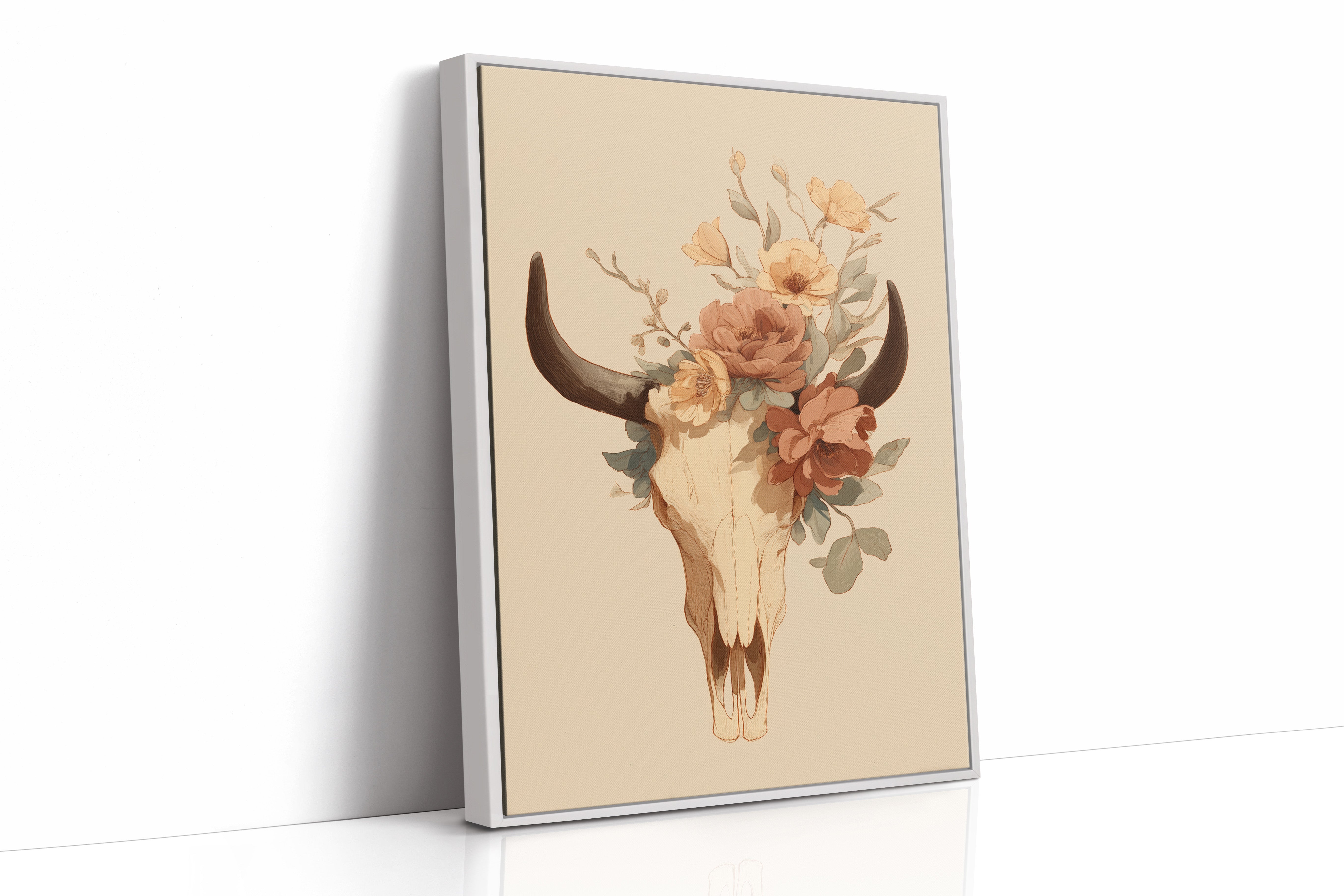 Desert Bloom Among Bleached Bones