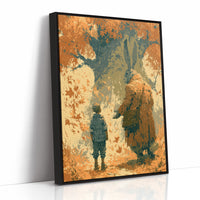 An Offered Hand, An Amber Wood
