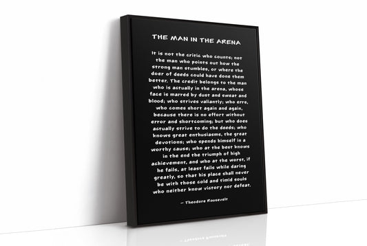 The Man in the Arena Quote