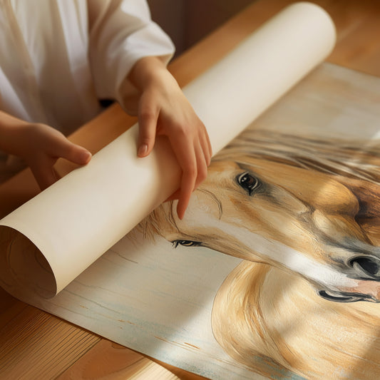 Palomino Gaze: Golden Spirit