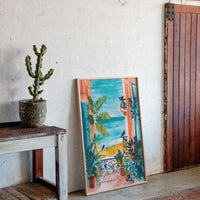 Balcony Echoes of Sunlit Shores