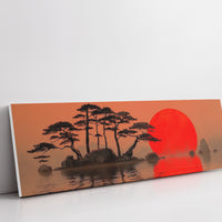 Red Sun Over Silent Pines