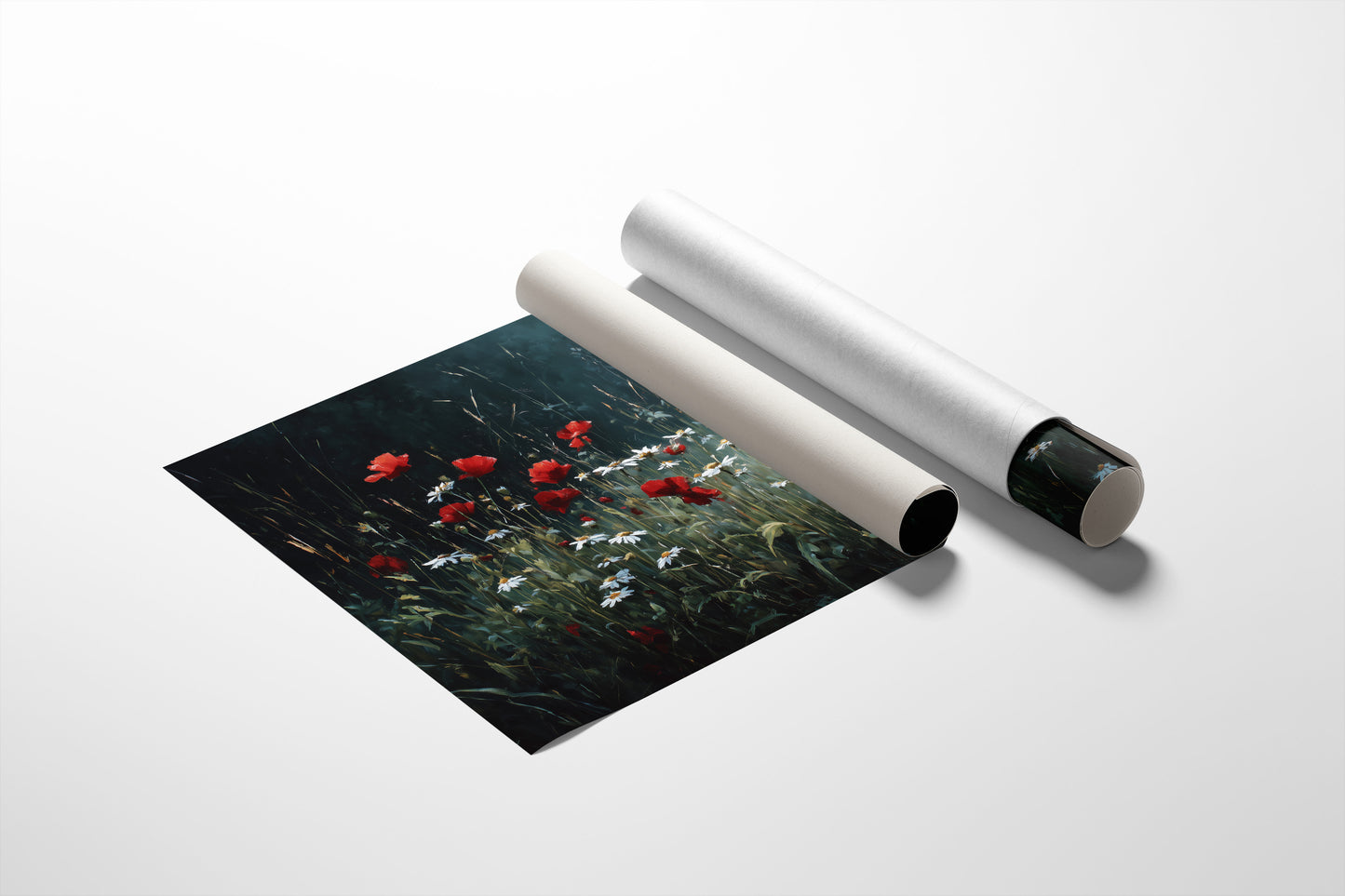 Poppies Dance Among Literary Worlds