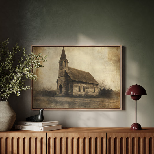 Weathered Faith Stands Against Time