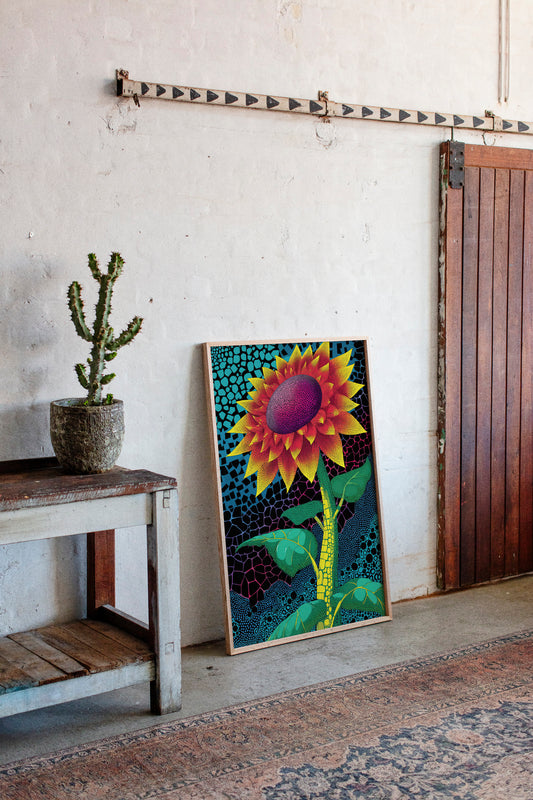 A Sunflowers Vibrant Rebellion