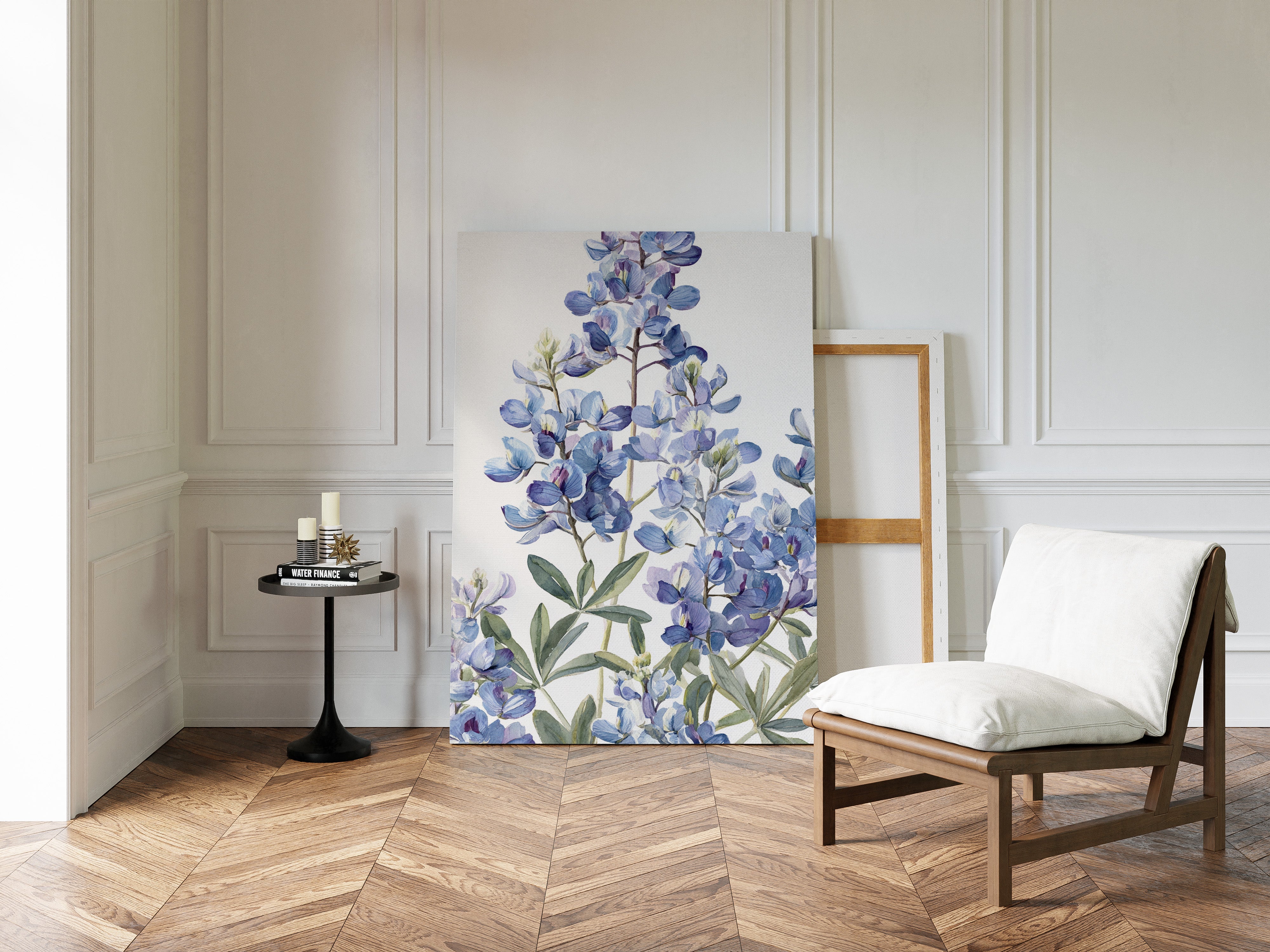 Beneath A Sky of Indigo Blooms