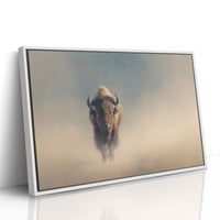 Prairie Ghost Emerges From Mist