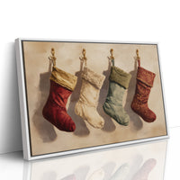 Stockings Frame December's Gentle Light