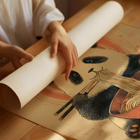 Panda's Cozy Ramen Adventure Story