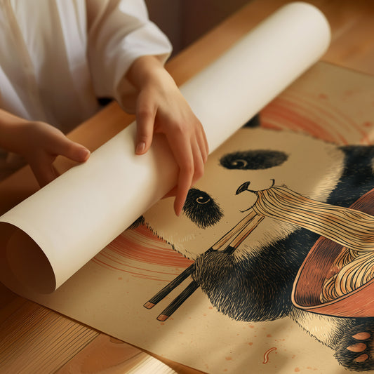 Panda's Cozy Ramen Adventure Story