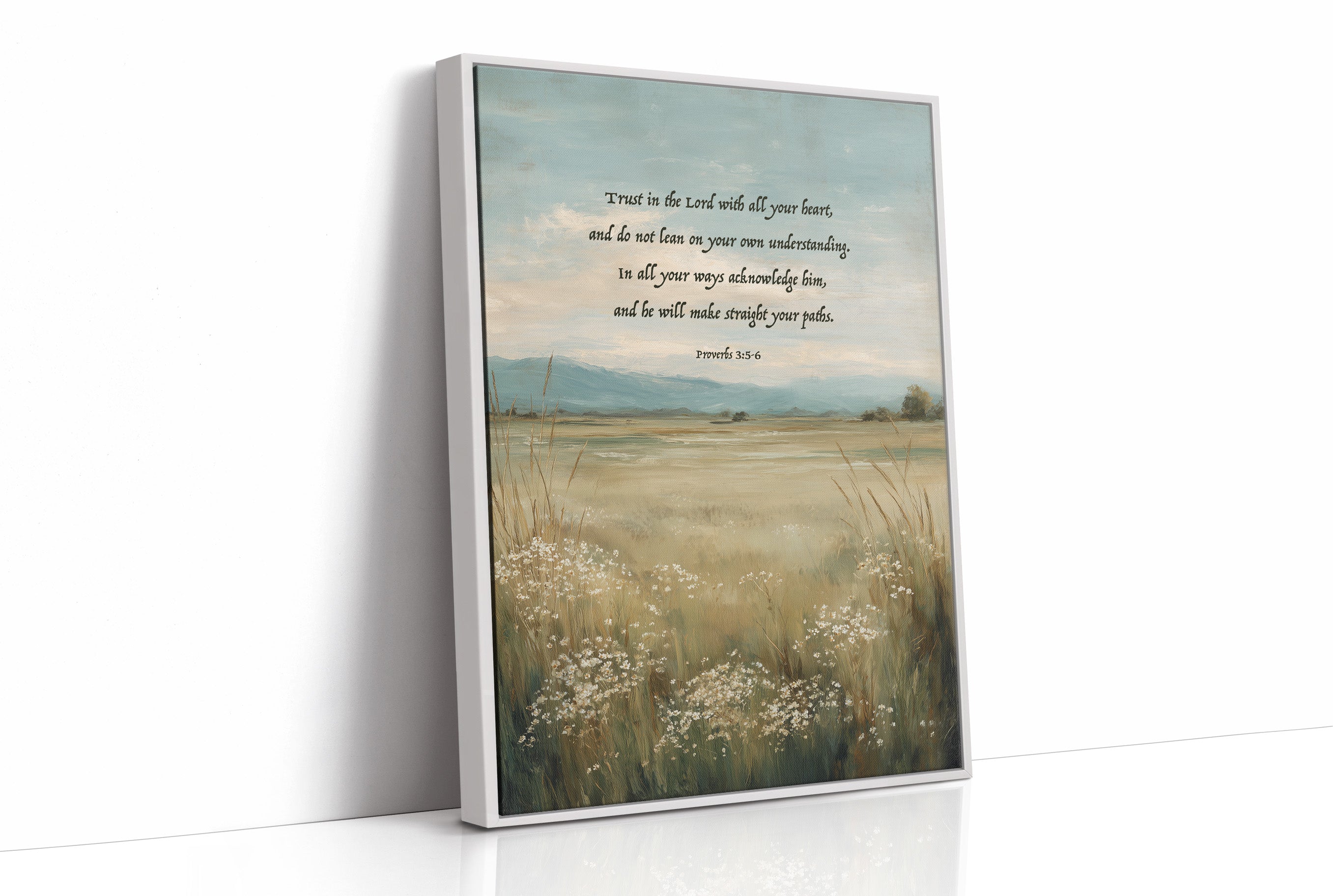 Coastal Wisdom On Wooden Table