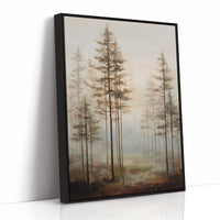 Morning Mist Among Pines