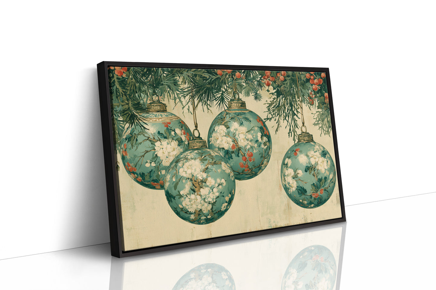 Ornaments, Painted with Blossoms