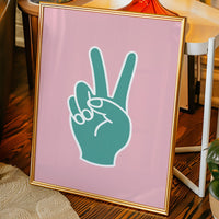 Peace Signs Paint Summer Stories