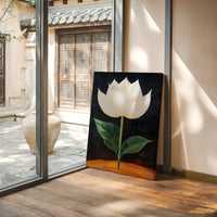 Lotus Rises Through Starlit Earth