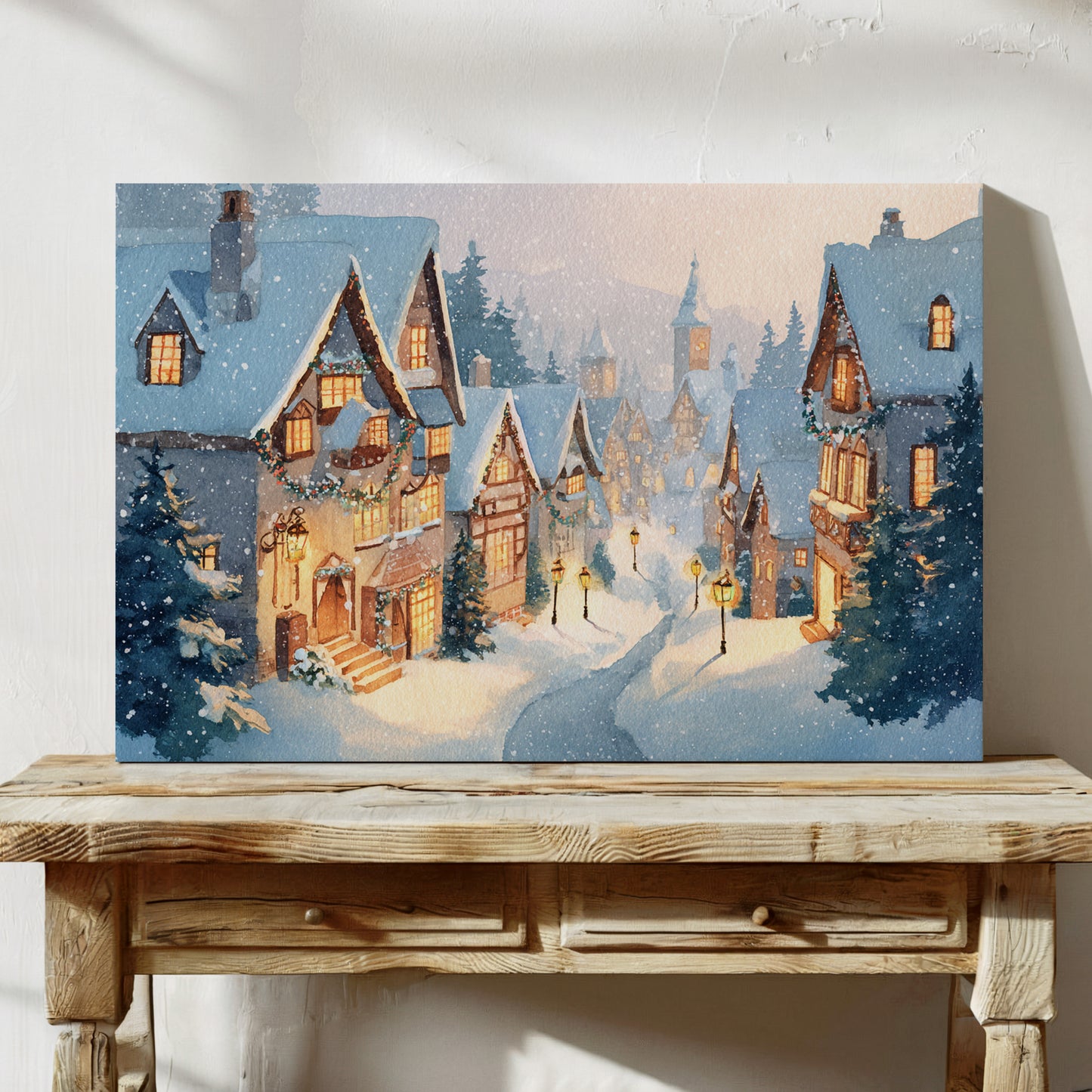 Where Lanterns Glow in Winter
