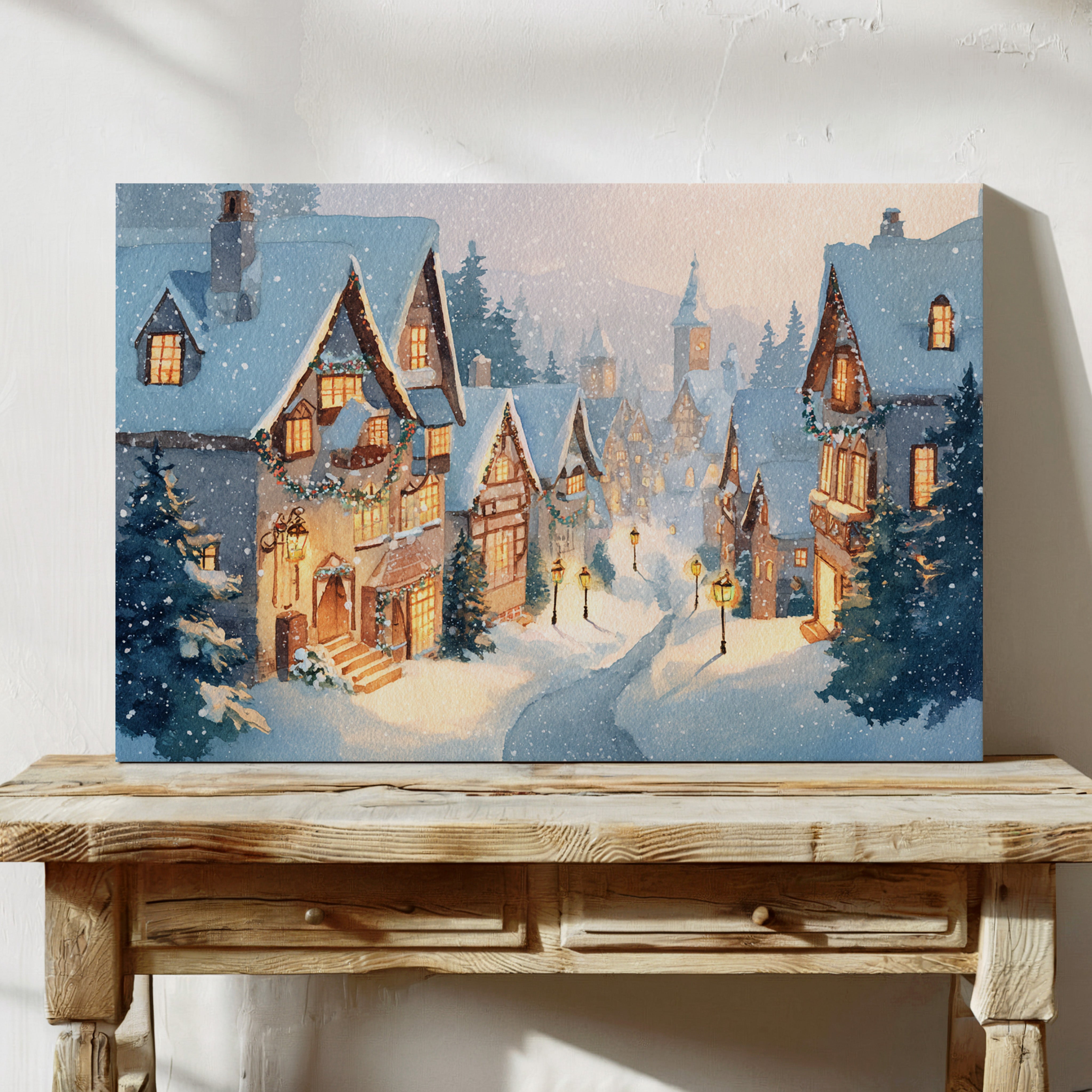 Where Lanterns Glow in Winter