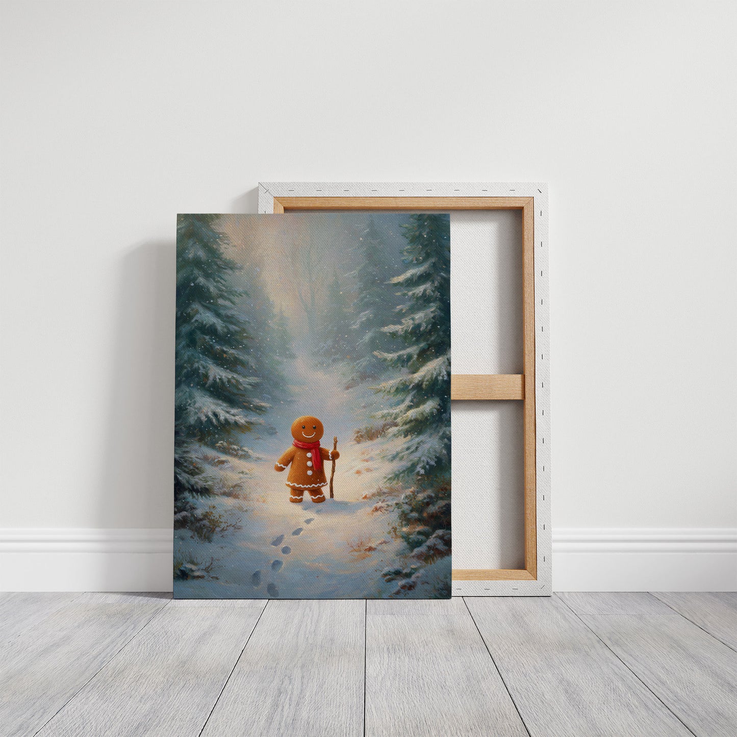Gingerbread Explorer Finds Winter Path