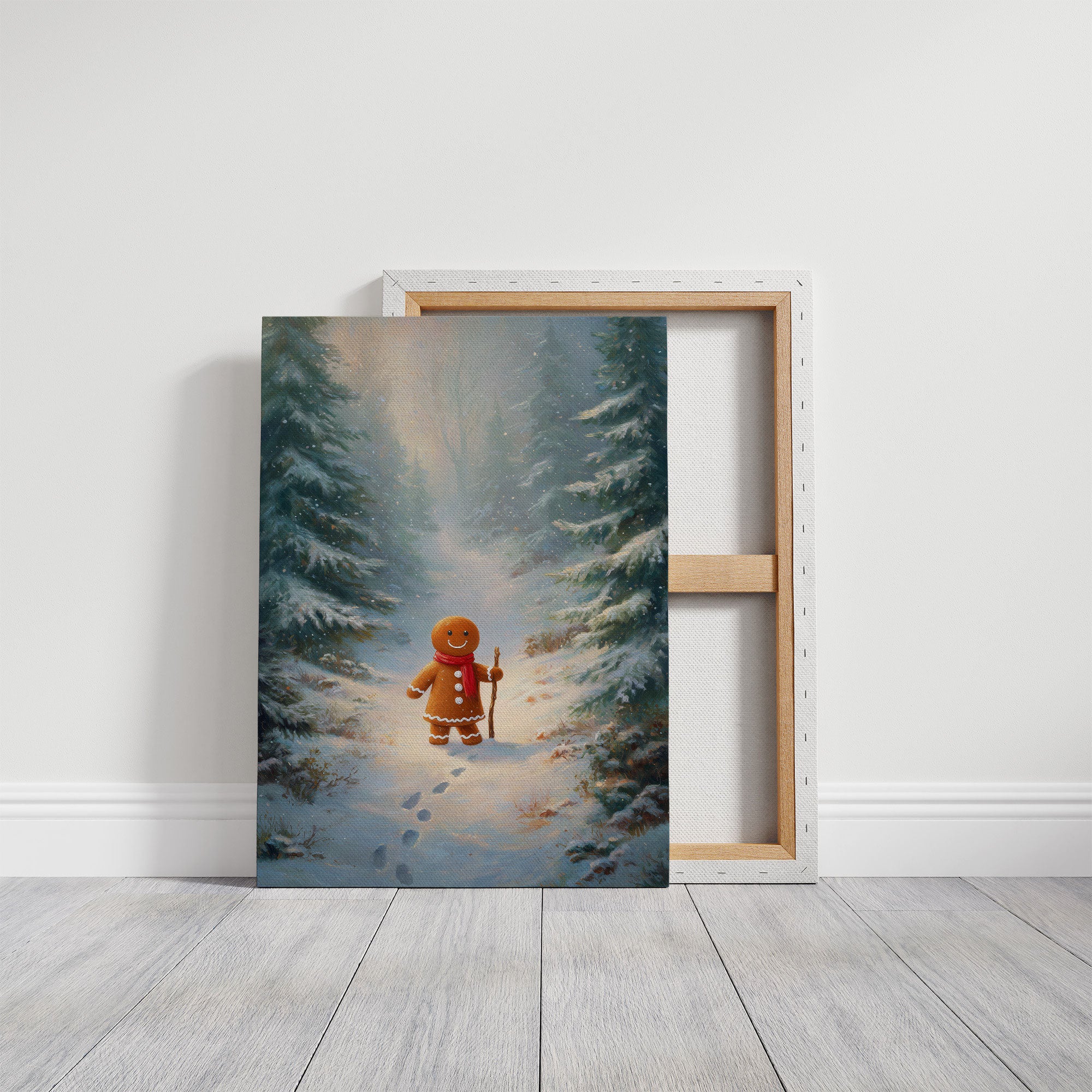 Gingerbread Explorer Finds Winter Path