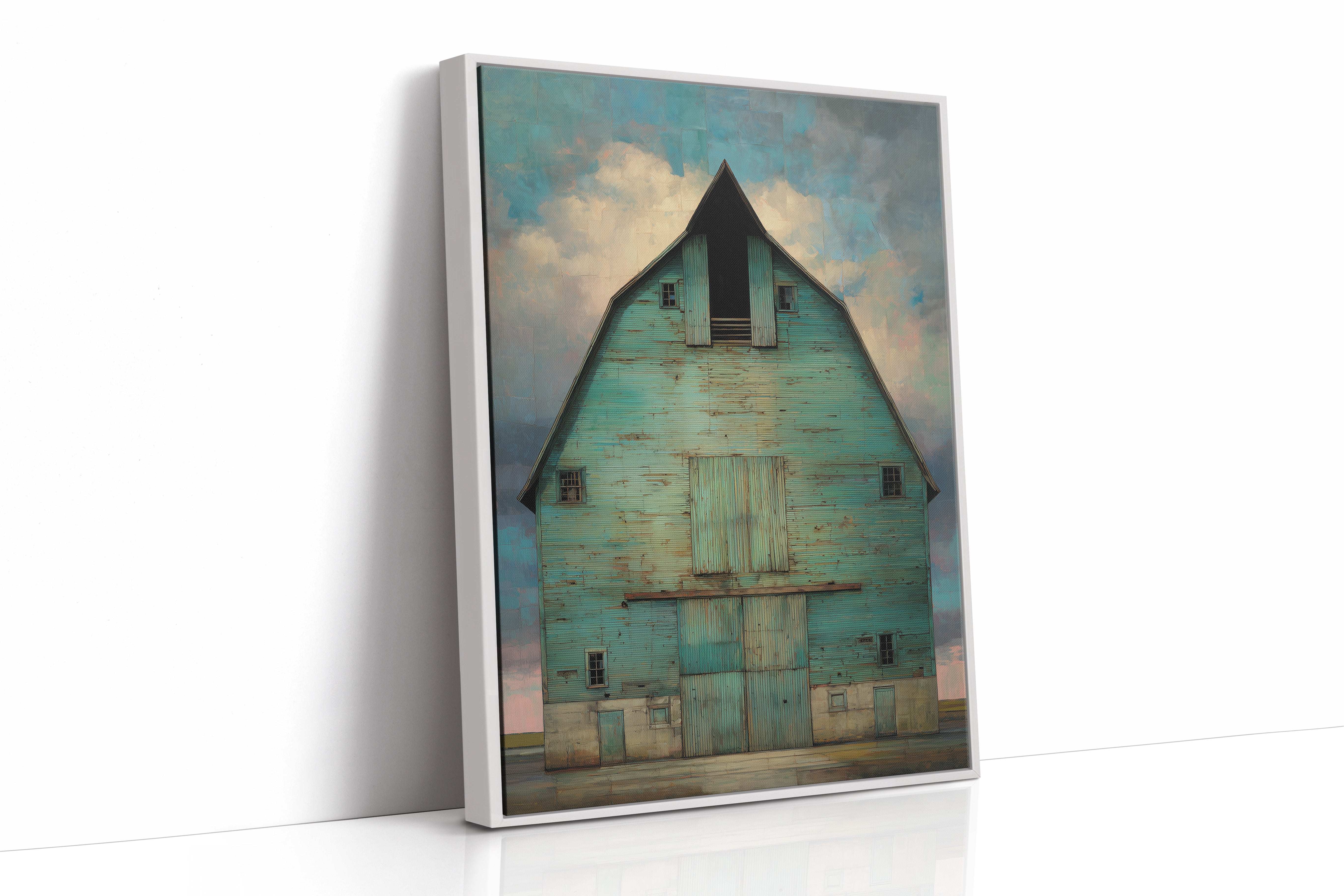 Weathered Sentinel of Turquoise Fields