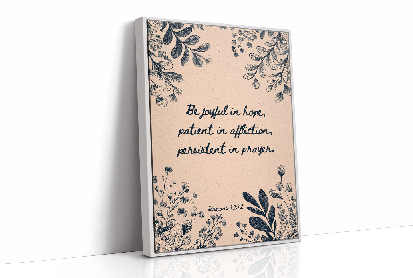 Sacred Words Among Botanical Borders