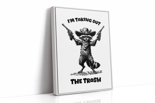 Im Taking Out the Trash Raccoon