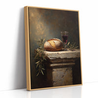 Bread And Wine At Dusk