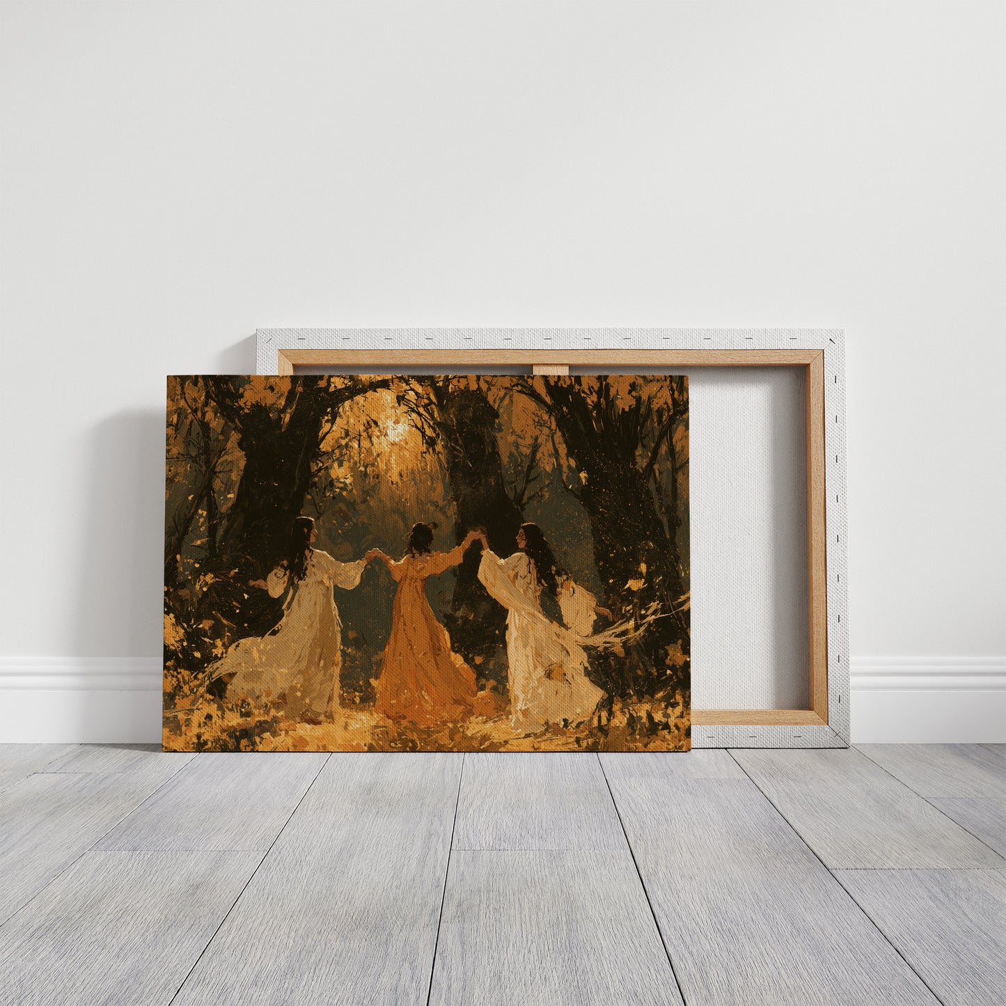 Golden Wood Dancing Circle