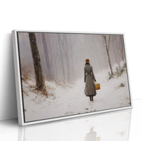 Winter Path Leads To Mystery