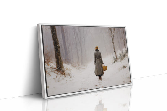 Winter Path Leads To Mystery