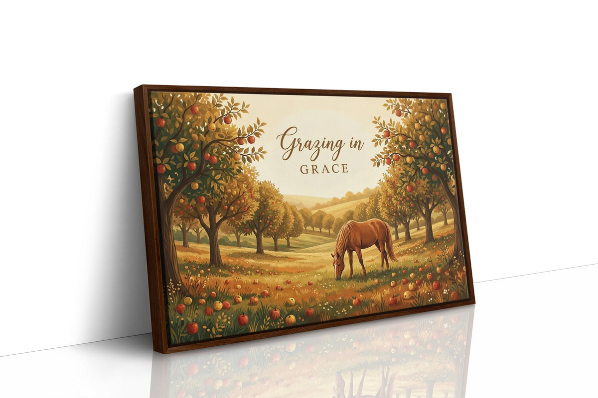 Horse Discovers Unlimited Free Apples
