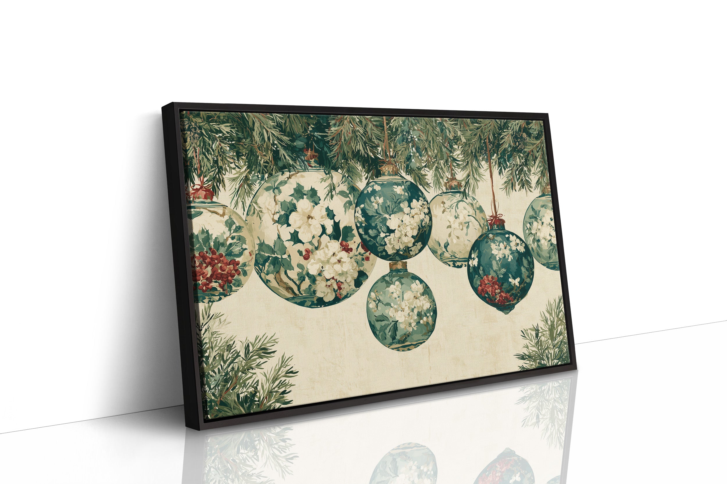 Ornament Cluster, Holly and Bloom