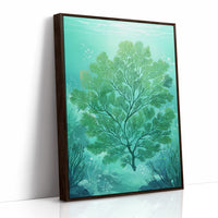 Sea Fern Dances In Aqua