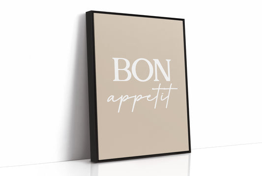 Bon Appetit Kitchen Quote