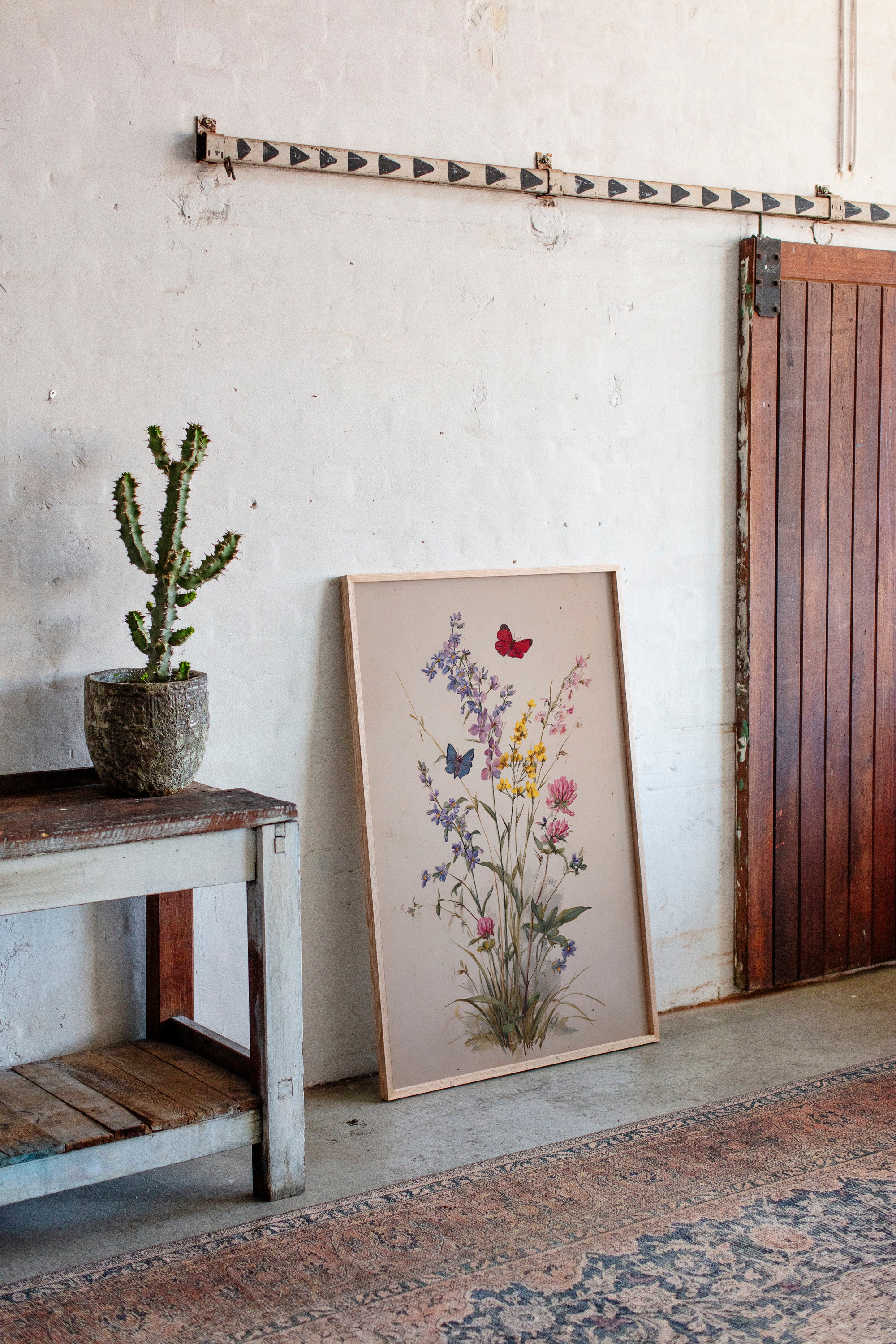 A Garden's Colorful Ballet