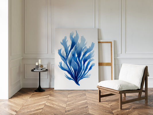 Tides of Blue Beneath Surface