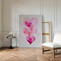 Hearts Unfold in Blush