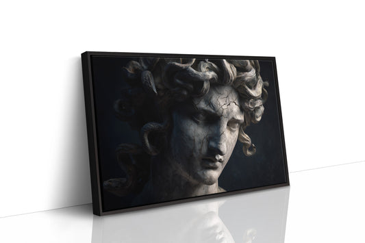 Ancient Faces Among Dusty Tomes