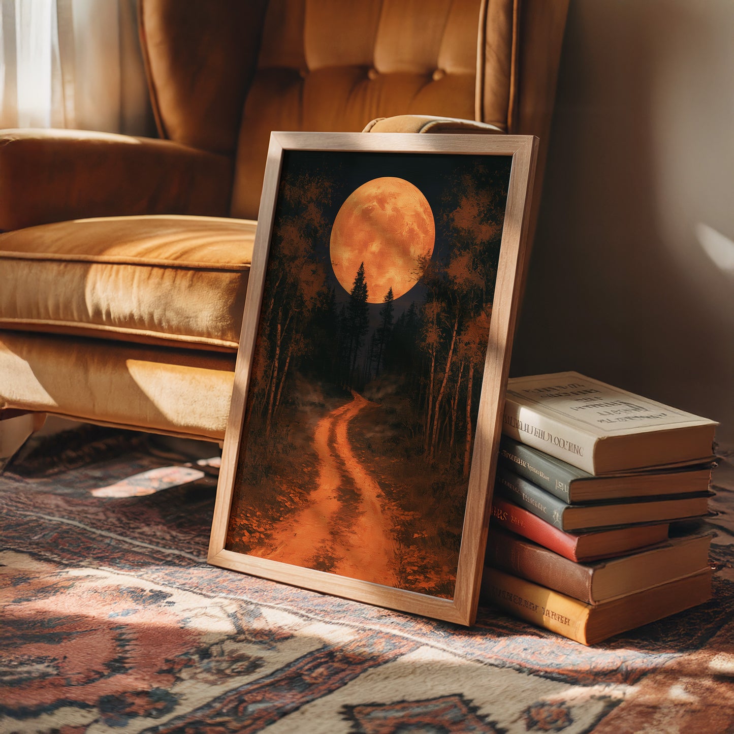 The Path Beneath the Harvest Moon