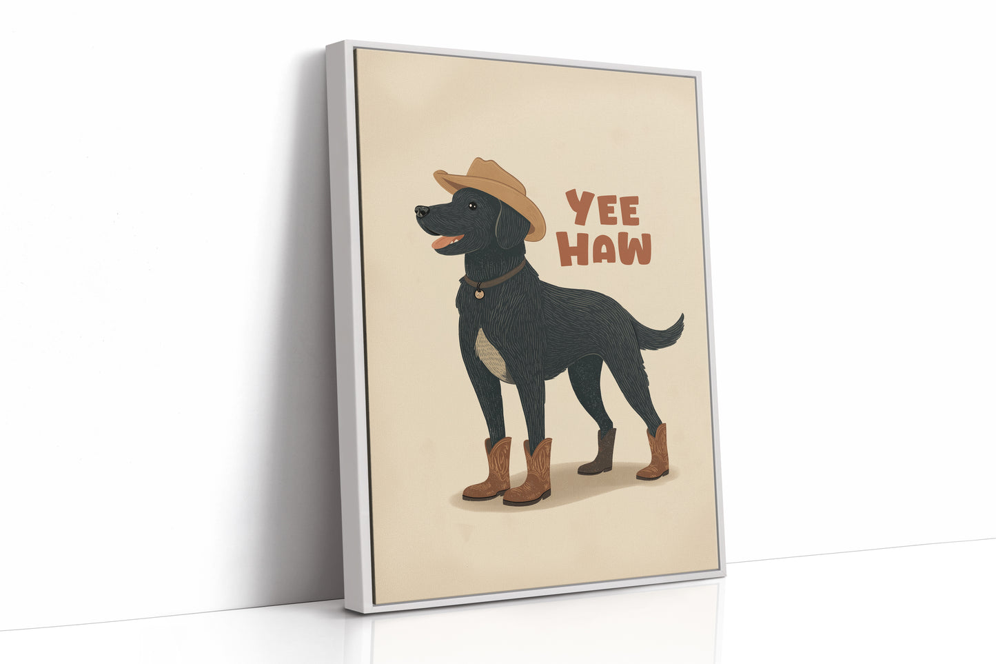 Yee Haw Cowboy Dog