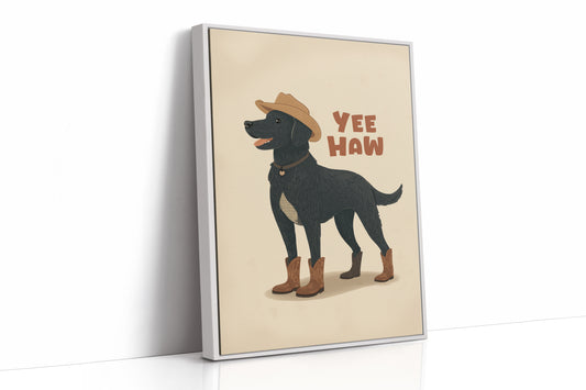 Yee Haw Cowboy Dog