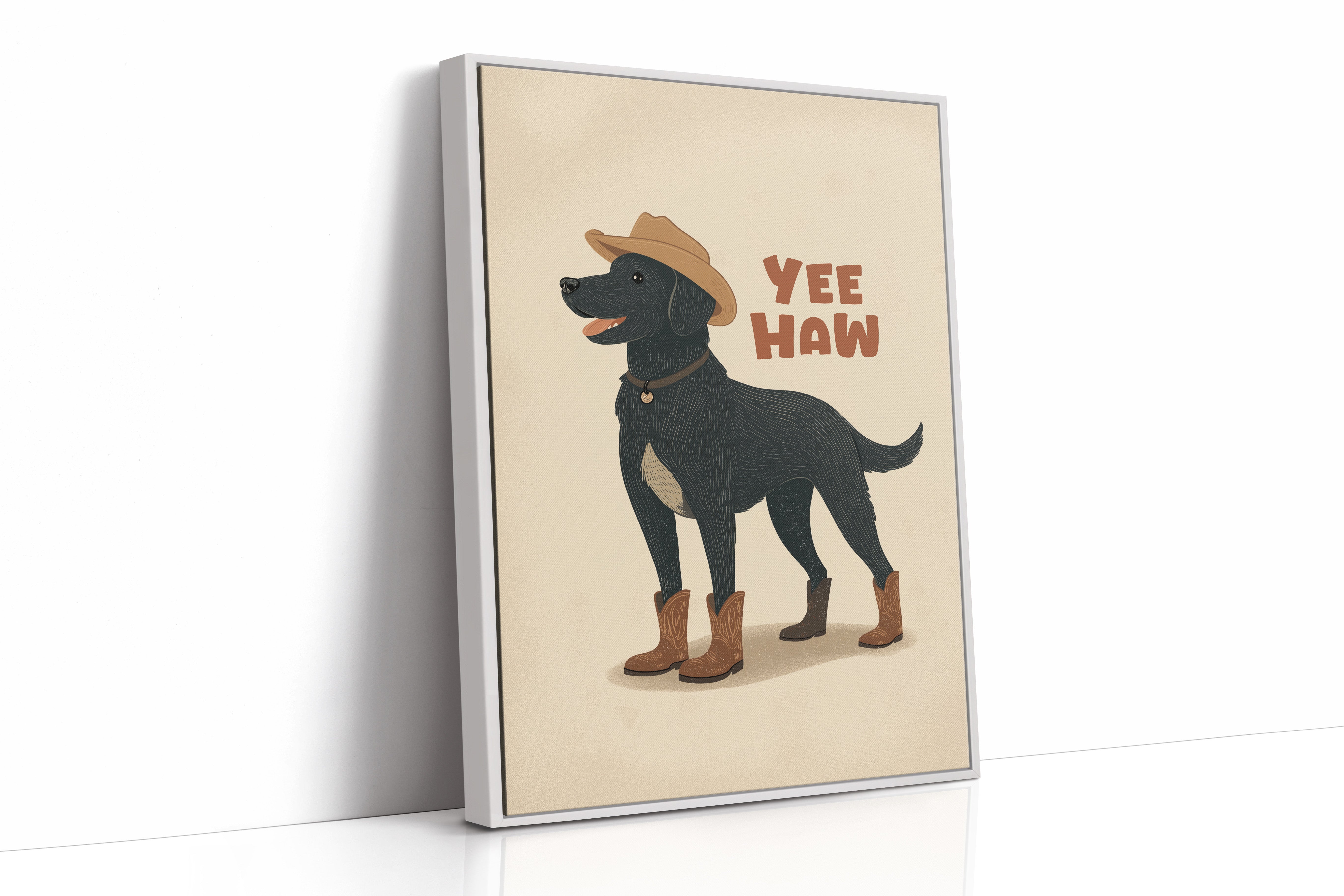 Yee Haw Cowboy Dog