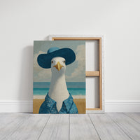 Seaside Gull In Fancy Attire