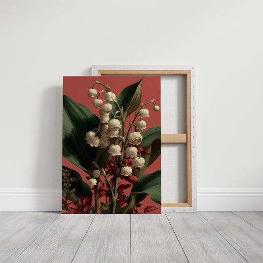 Lily of the Valley in Coral