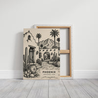 Phoenix, Adobe Courtyard