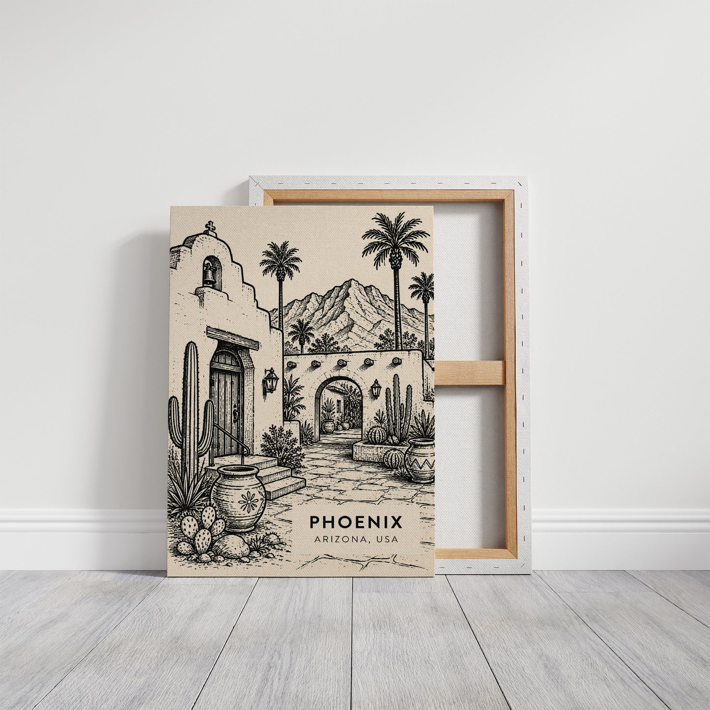 Phoenix, Adobe Courtyard