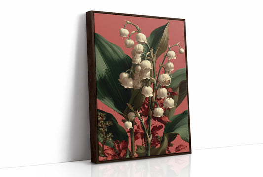 Lily of the Valley in Coral